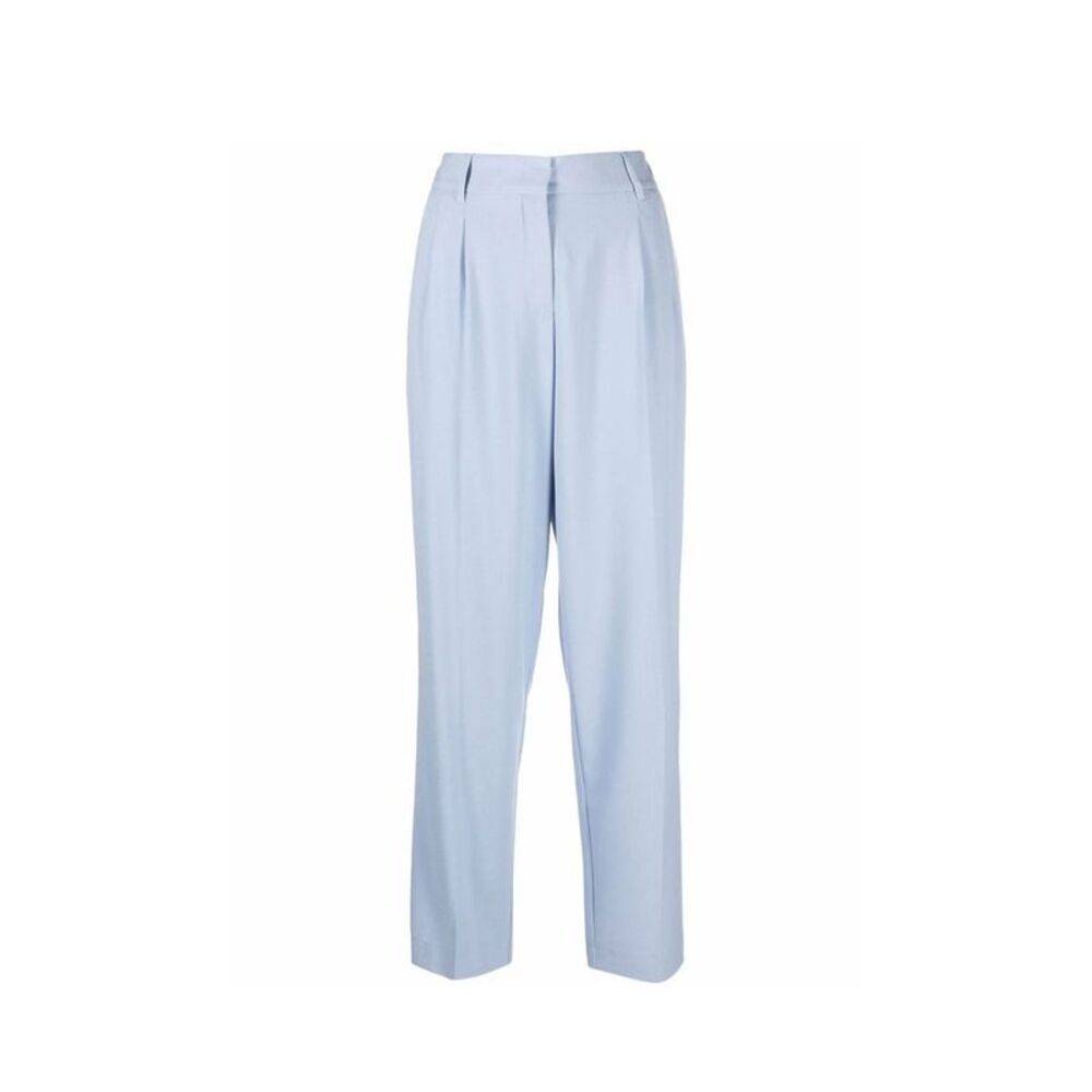 BLANCA VITA Blue Elastane Dress Women's Pants
